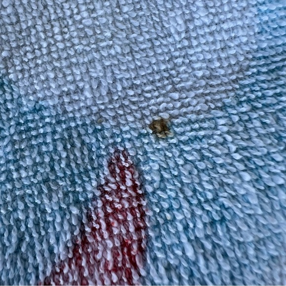 Y2K The Disney Store Ariel Flounder Cotton Beach Towel The little Mermaid 30x54 - Picture 7 of 9